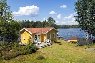 Ferienhaus für 6 Personen, mit Sauna und Terrasse in Hultsfreds und Umgebung