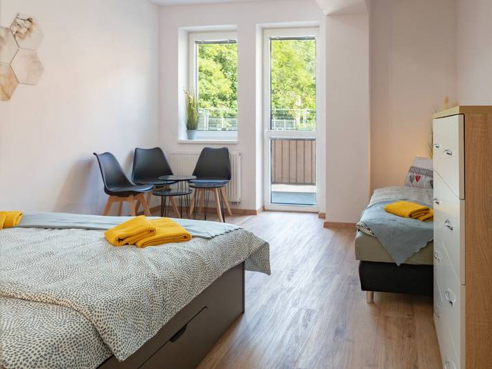 Ferienwohnung für 5 Personen, mit Terrasse in Westböhmen