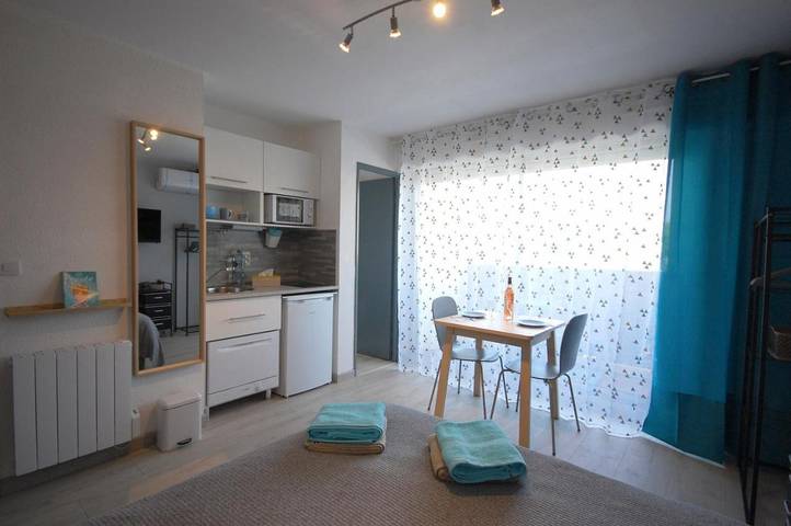 Gîte pour 3 personnes, avec balcon dans Plage du Grazel - 4