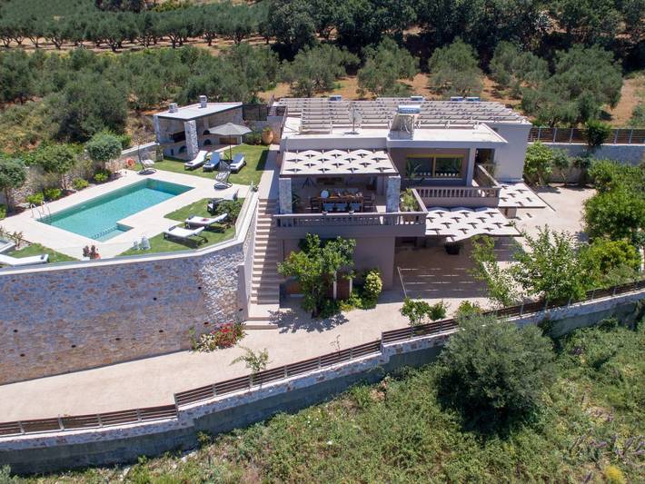 Ferienhaus für 8 Personen, mit Pool und Garten in Chania und Umgebung