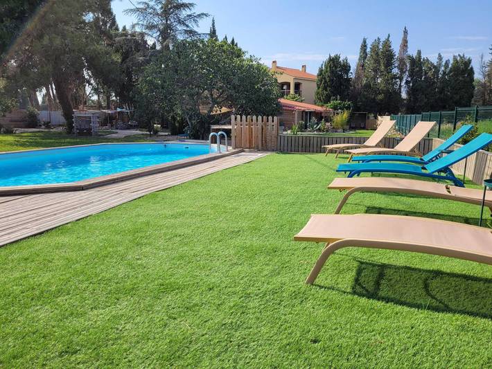 Gîte pour 2 personnes, avec piscine et jardin à Perpignan - 3