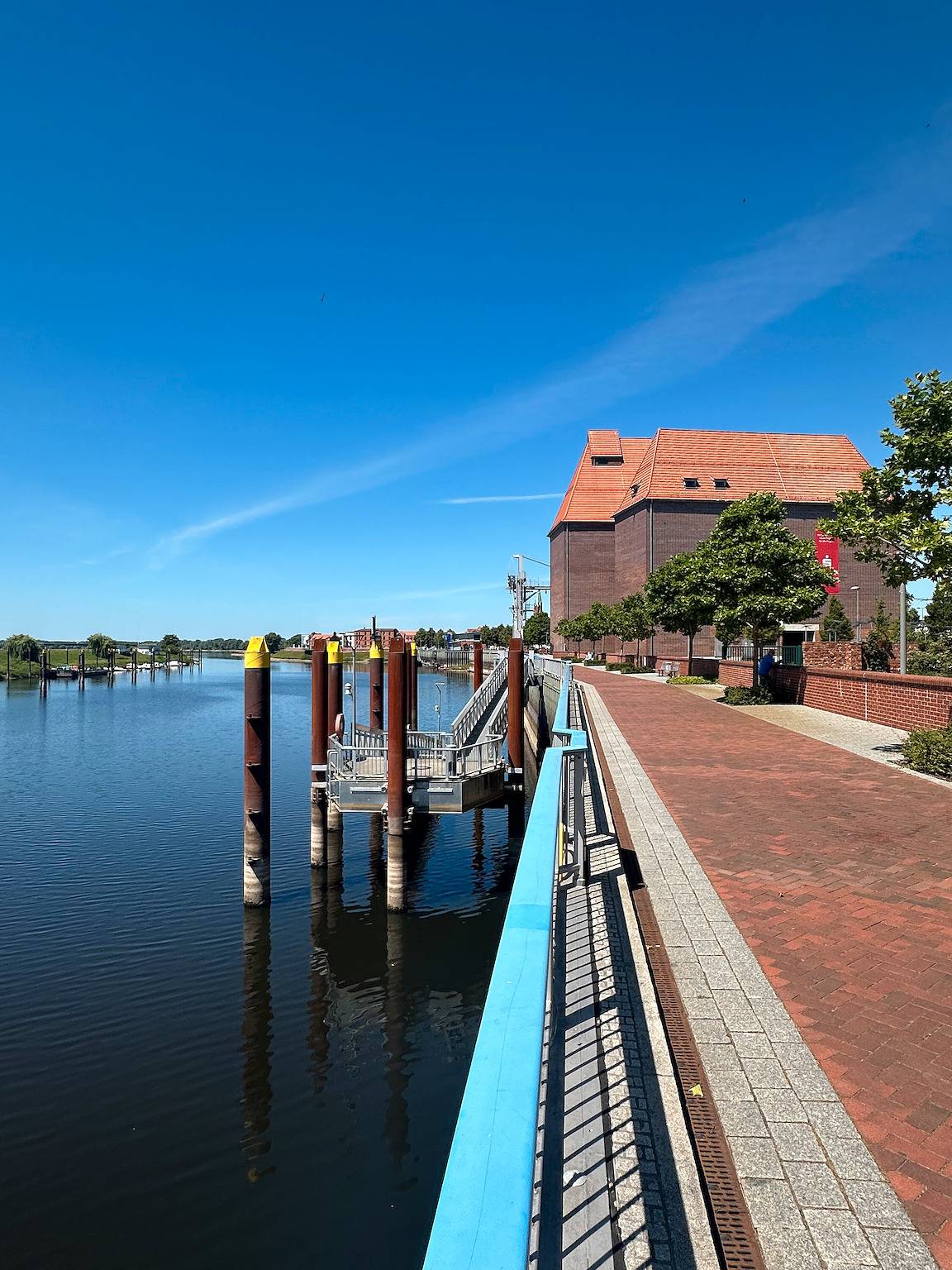 Ganze Wohnung, Apartment 'Elbe Loft' mit privater Terrasse und Wlan in Wittenberge, Prignitz