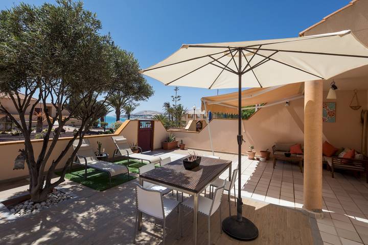 Ferienwohnung für 4 Personen, mit Terrasse in Costa Calma