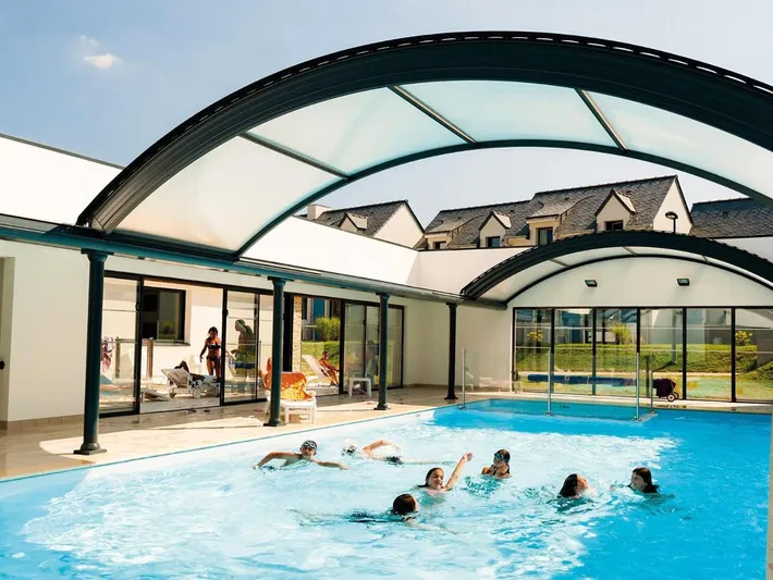 Ferienhaus für 4 Personen, mit Sauna und Terrasse sowie Pool, mit Haustier - 1
