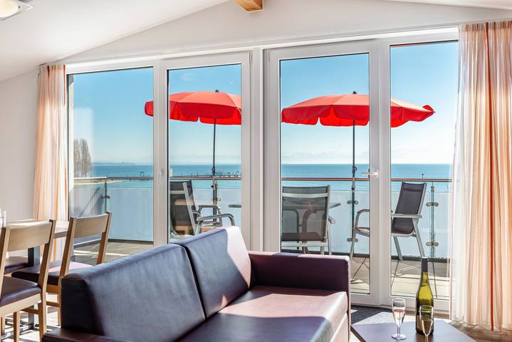 Ferienwohnung für 4 Personen, mit Seeblick und Garten in Immenstaad - 3