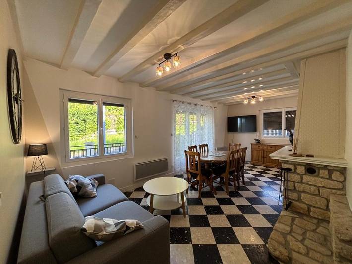 Maison de vacances pour 6 personnes, avec jardin, animaux acceptés