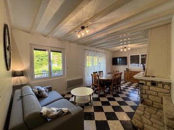 Location de vacances pour 6 personnes, avec jardin, animaux acceptés à Berneval-le-Grand