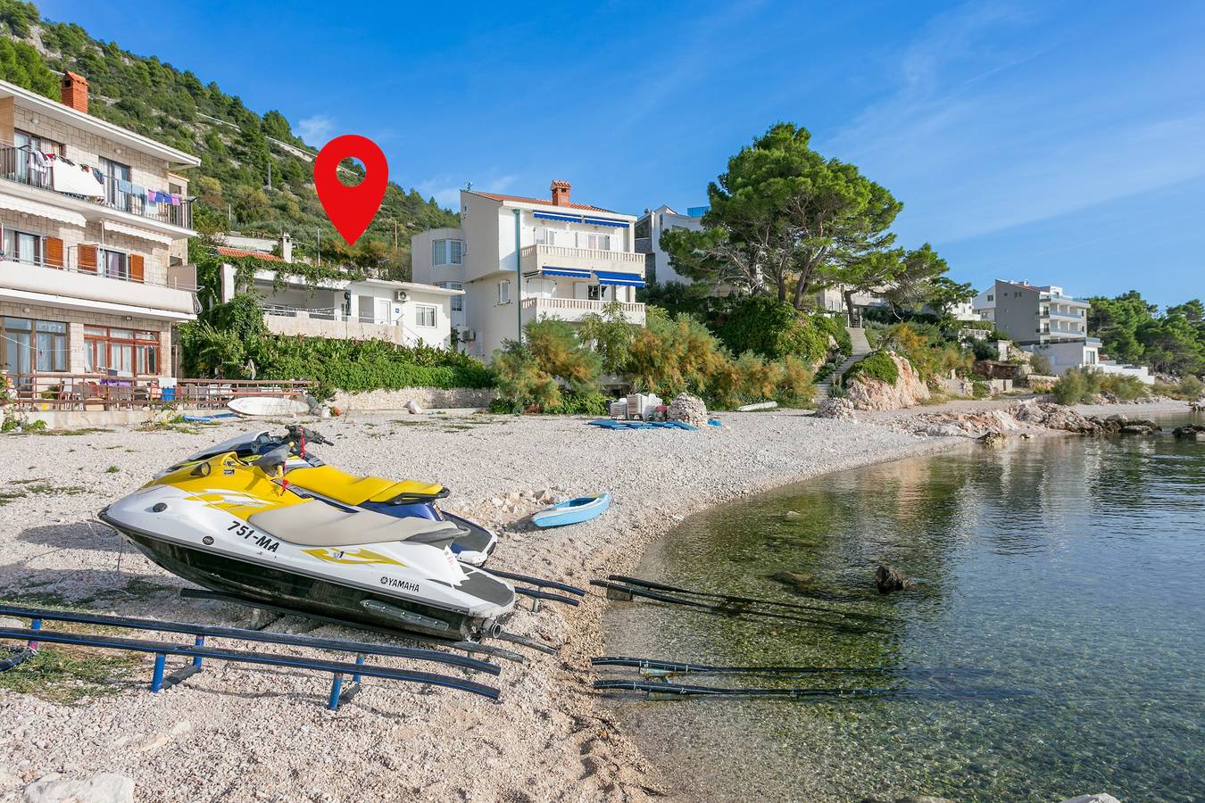 Appartement entier, Apartments by the sea Drašnice, Makarska - 14129 in Drašnice, Makarska riviera
