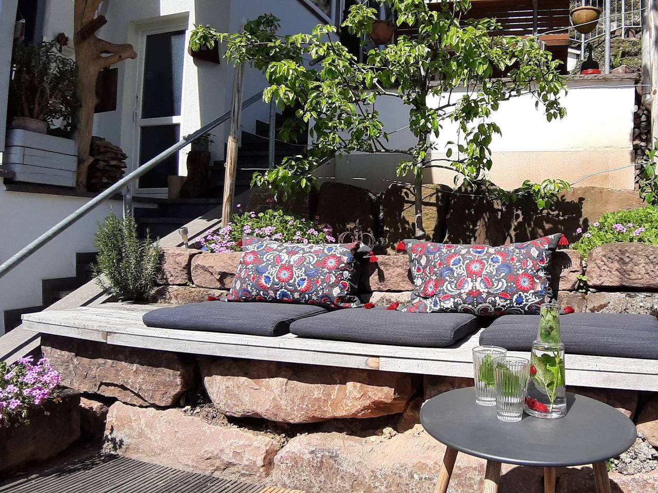 Ganze Ferienwohnung, Ferienwohnung Silvi und Heinz Huber - Ferienwohnung, 100qm, 2 Schlafzimmer, max 4 Personen in Durbach, Mittlerer Schwarzwald