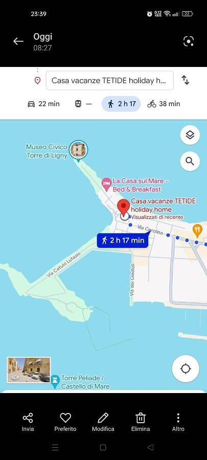 Tetide Holiday home,casa vacanze in Trapani, Trapani Provinz