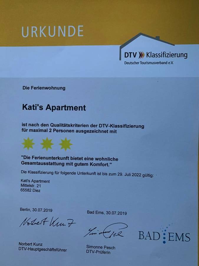 Ferienwohnung für 6 Personen, mit Terrasse und Garten sowie Sauna in Diez - 3