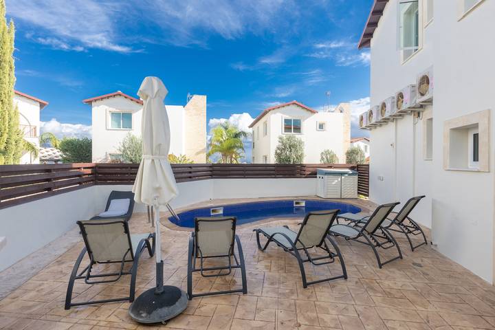 Bungalow für 9 Personen, mit Garten und Balkon auf Zypern - 4