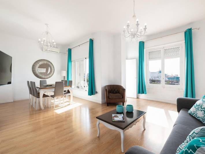 Ferienwohnung für 8 Personen, mit Balkon/Terrasse in Altstadt Málaga - 3