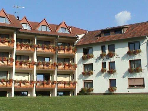 Hotel für 4 Personen, mit Balkon und Terrasse sowie Garten und Ausblick in Grasellenbach