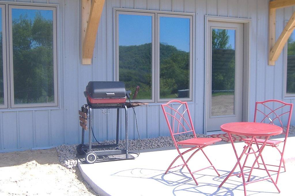 Coulee Region Beauty- \"Coulee\", um Täler zu beschreiben, die grüne Grate erkennen in Vernon County