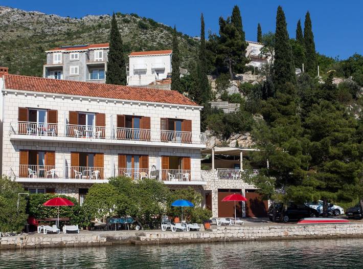 Gästehaus für 2 Personen mit Meerblick in Zaton, Grad Dubrovnik