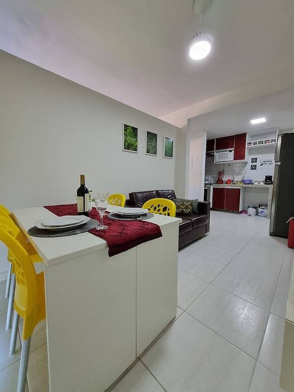 Casas e apartamentos de temporada para 4 pessoas, com piscina e sauna e ainda jardim em Pernambuco