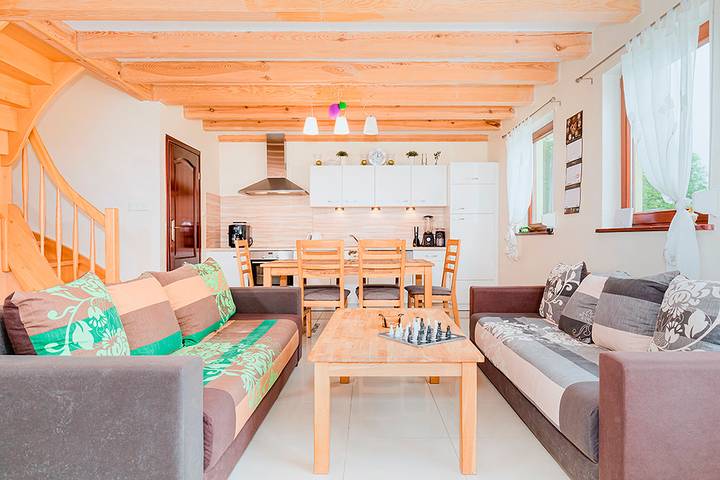 Ferienhaus für 8 Personen, mit Garten und Sauna sowie Terrasse in Sarbinowo - 4