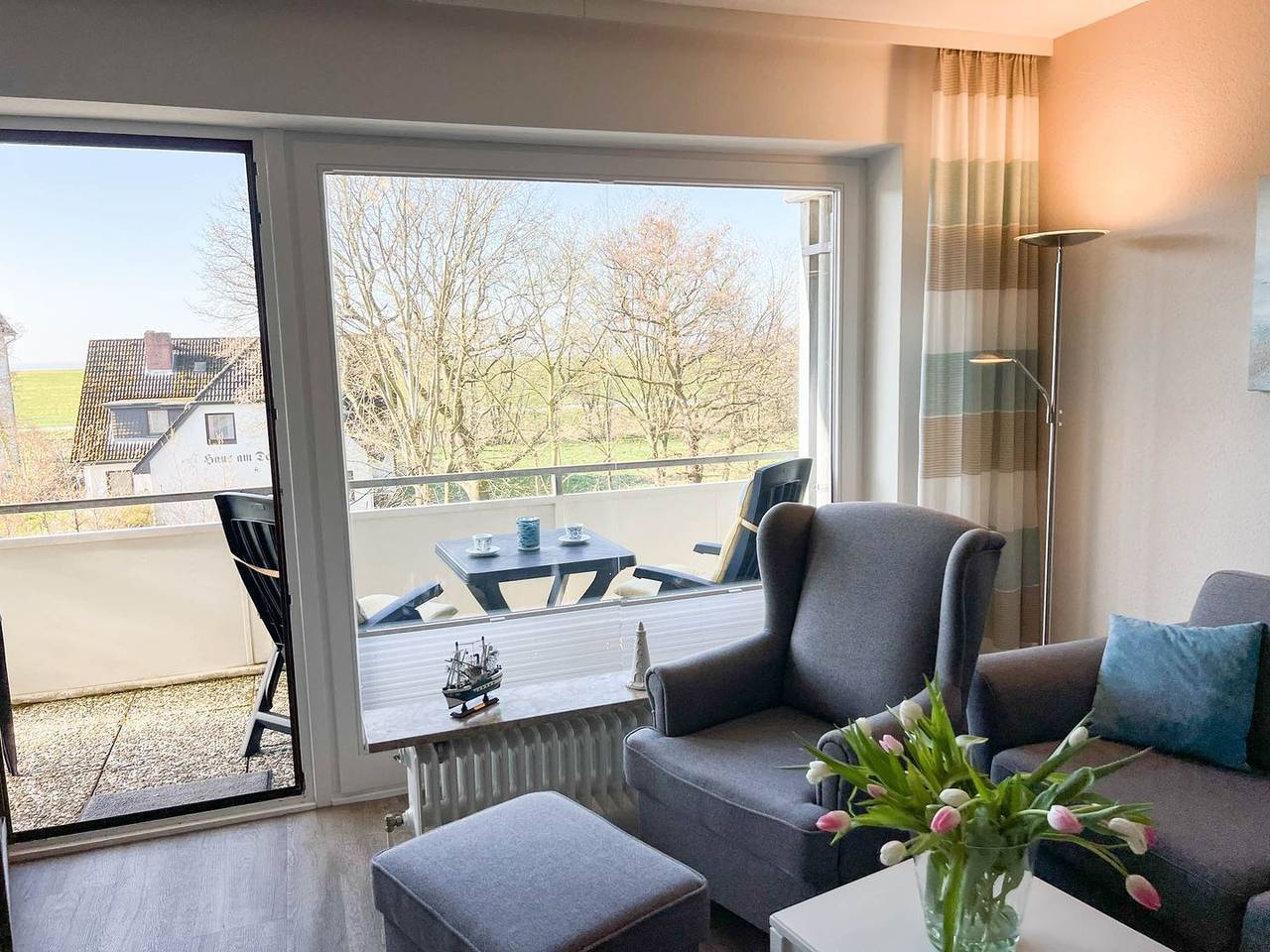 Ganze Wohnung, Ferienwohnung für 2 Personen auf der Sonnenseite von Büsum! in Hauptstrand Büsum, Dithmarschen