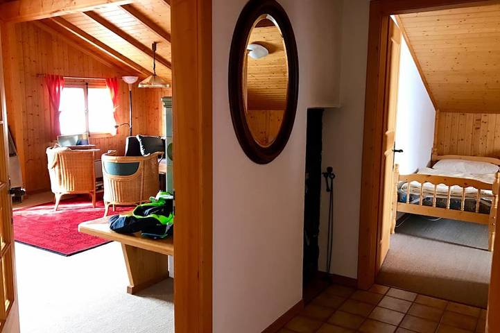 Ganze Wohnung, Ruhige Ferienwohnung für 2 - 5 Personen am Rande des Almgebietes in Jaun, Kanton Freiburg