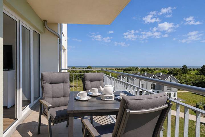 Ferienwohnung für 4 Personen, mit Balkon und Ausblick in Wangerland