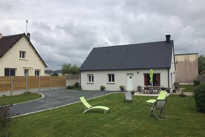 Maison de vacances pour 6 personnes, avec jardin, animaux acceptés
