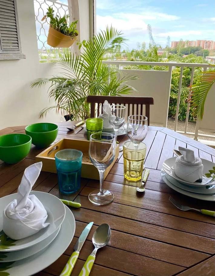 Apartamento entero, Acogedor apartamento en Fort-de-France, 45 m² con terraza in Martinica