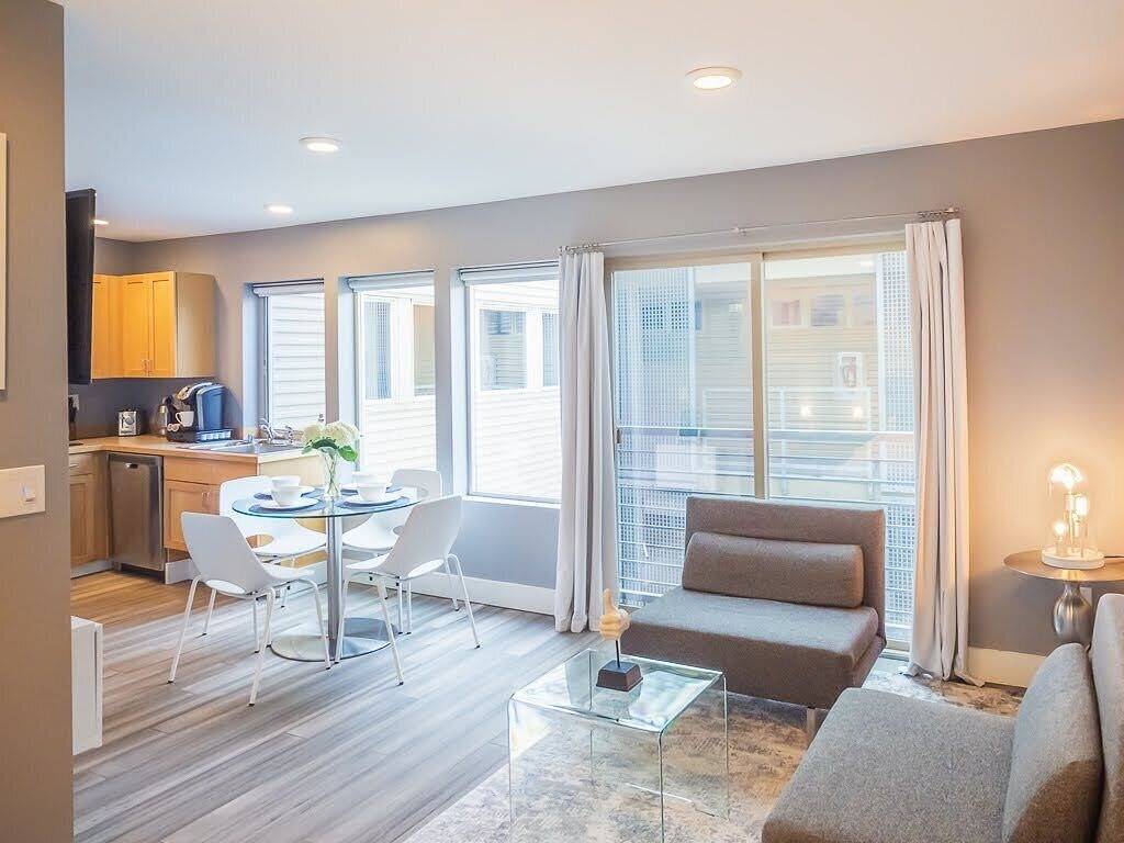 Ganze Wohnung, Modernes Studio im Herzen der Stadt in Belltown, Seattle