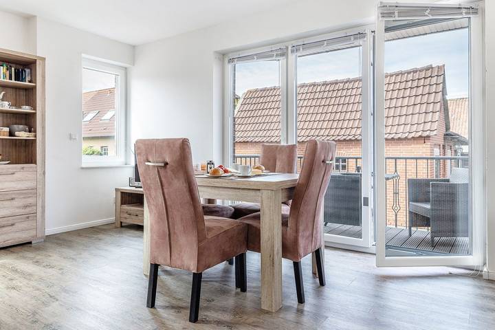 Ferienwohnung für 5 Personen, mit Balkon, mit Haustier in Carolinensiel