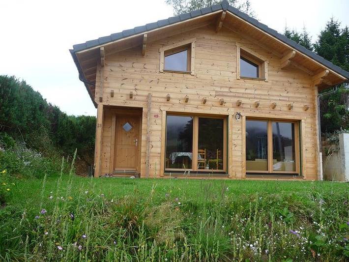 Chalet pour 5 personnes, avec terrasse et jardin