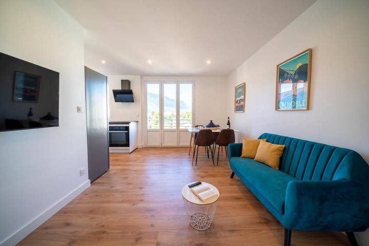 Gîte pour 6 personnes, avec balcon et vue à Saint-Martin-d'Hères - 2