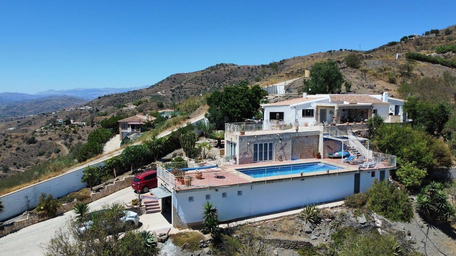 Casa Colina con vistas al mar, piscina privada y terraza privada in Vélez-Málaga, Cordillera Penibética