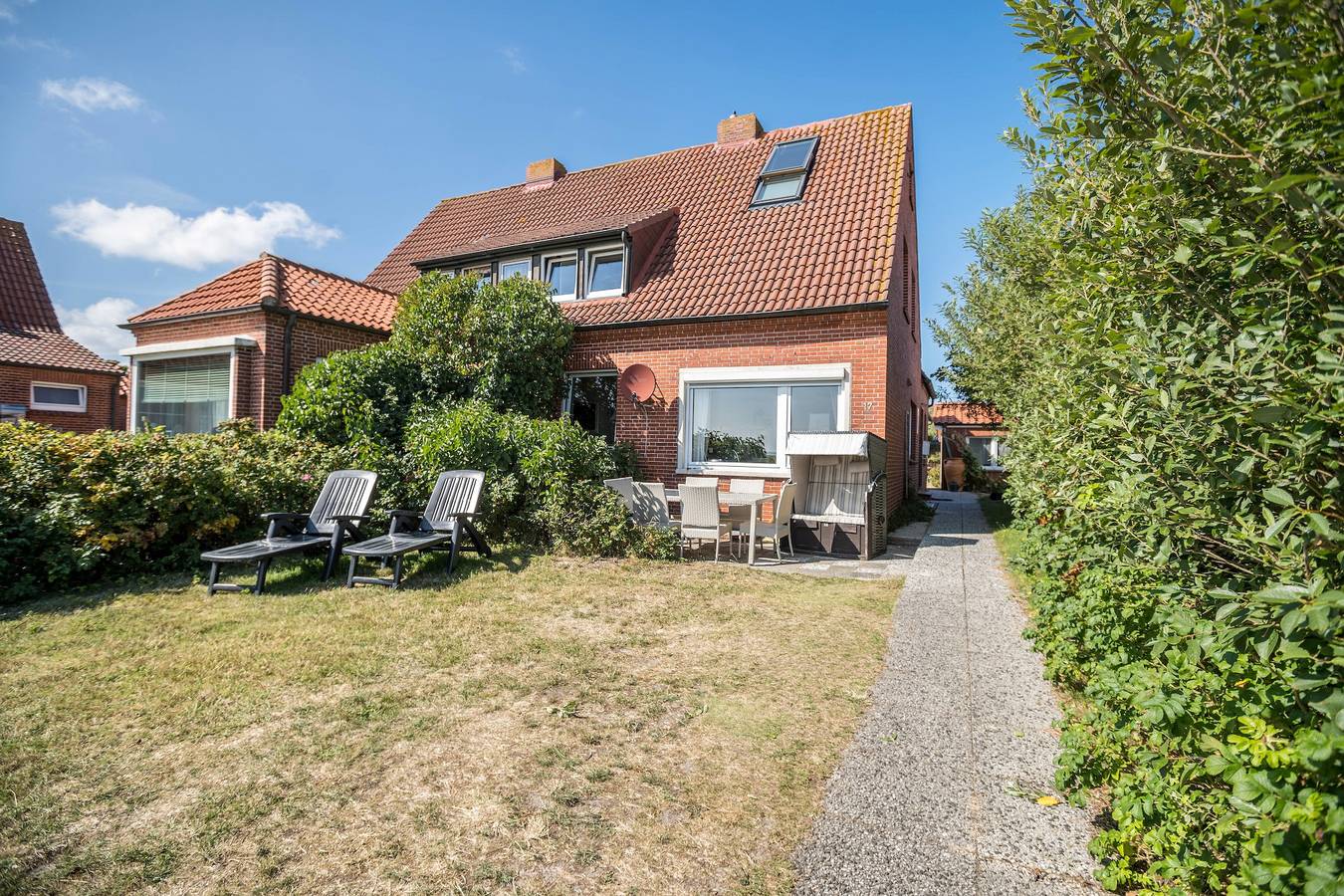 Maison de vacances "Seehaus Juist" près de la plage avec vue sur la mer, Wi-Fi et terrasse. in Juist