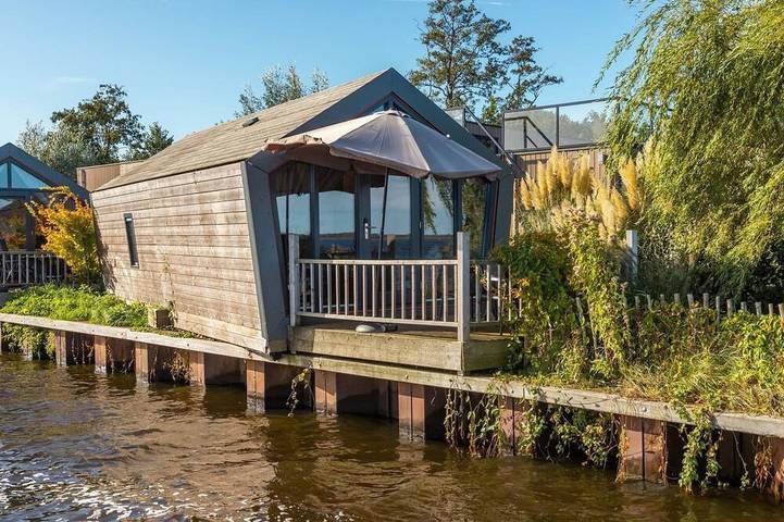 De Wiedense Meren - Tiny House Havenzicht | 4p in Nationalpark Weerribben-Wieden
