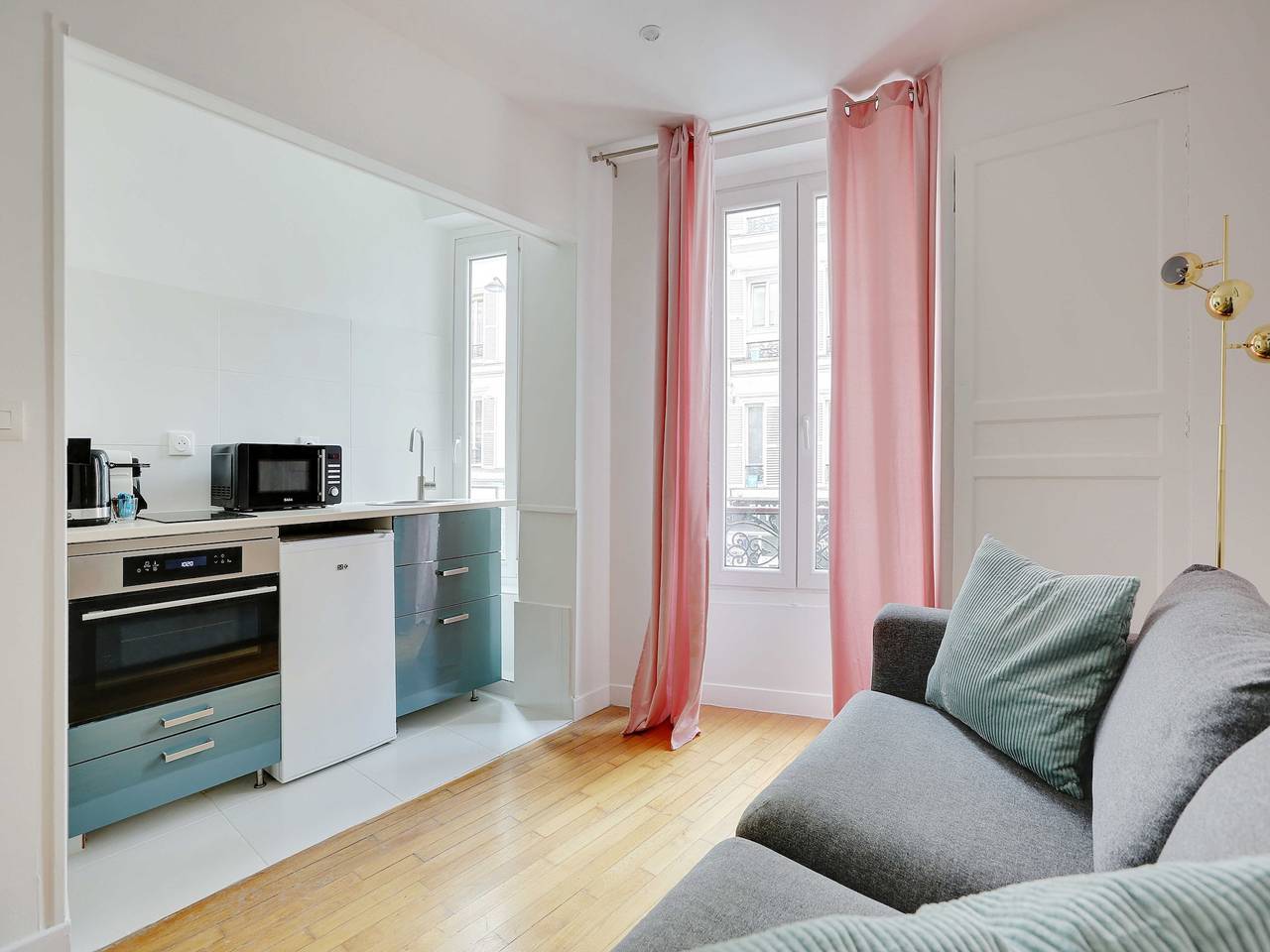Ganze Wohnung, Ruhe in der Nähe von Batignolles in Paris, Ile de France