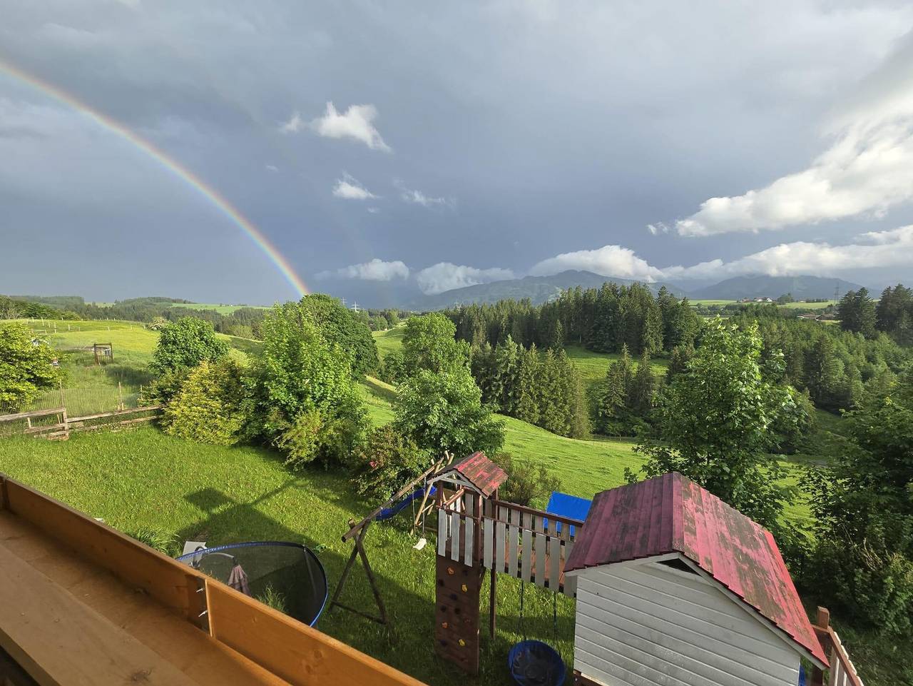 Ganze Ferienwohnung, Ferienhof Weitblick - Ferienwohnung Morgensonne in Oy-Mittelberg, Bayerisch Schwaben
