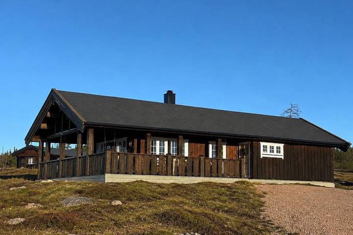 Blockhütte für 8 Personen, mit Sauna und Terrasse - 1