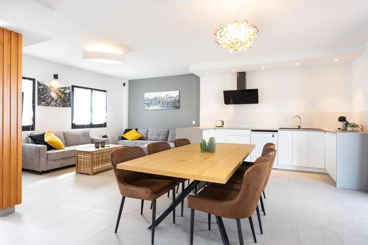 Casa rural para 8 personas, con vistas y terraza en Los Silos