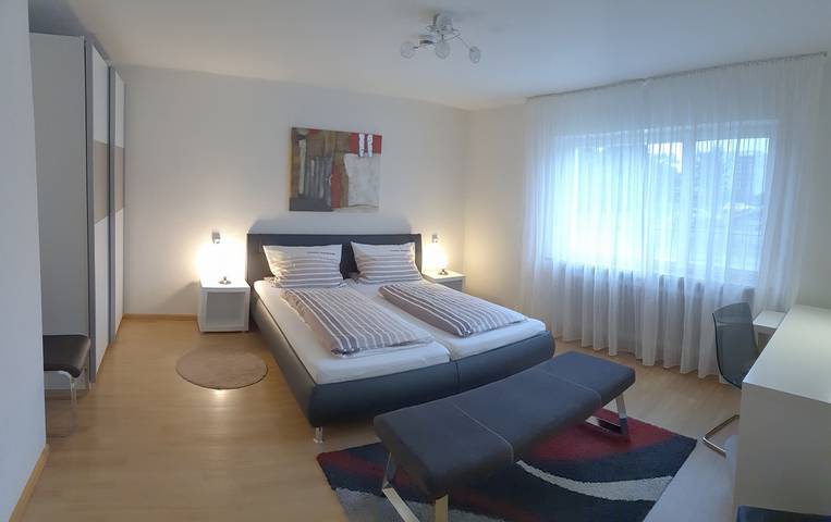 Ferienwohnung für 4 Personen, mit Balkon/Terrasse und Terrasse sowie Garten in Europa-Park