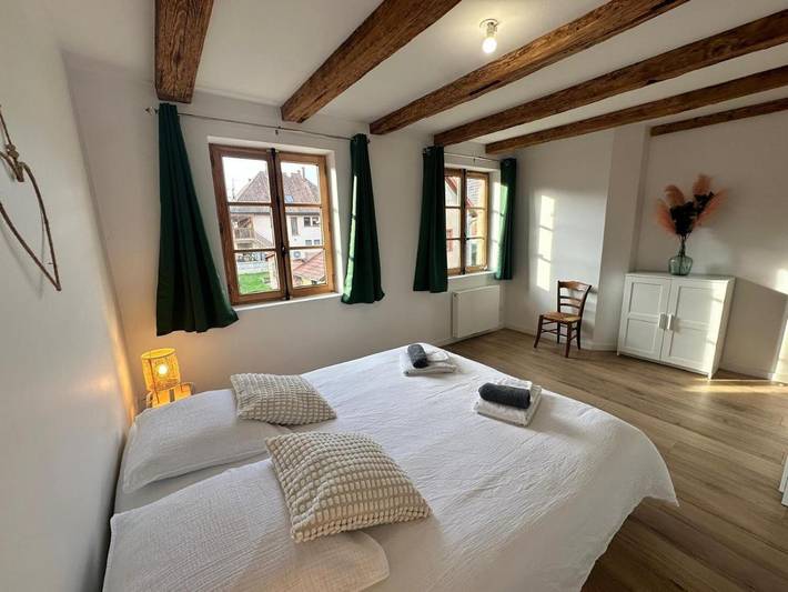 Gîte pour 6 personnes, avec jardin à Zellwiller