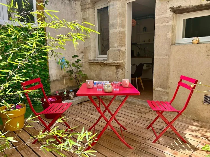 Apartamento de vacaciones para 2 personas, con jardín y terraza - 1