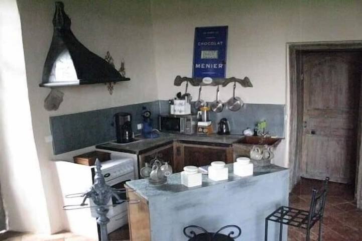 Gîte pour 7 personnes, avec Jardin