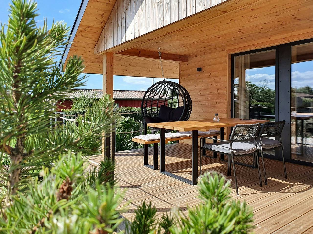Luxus Chalet mit Meerblick am Salzhaff in Boiensdorf, Neuburg