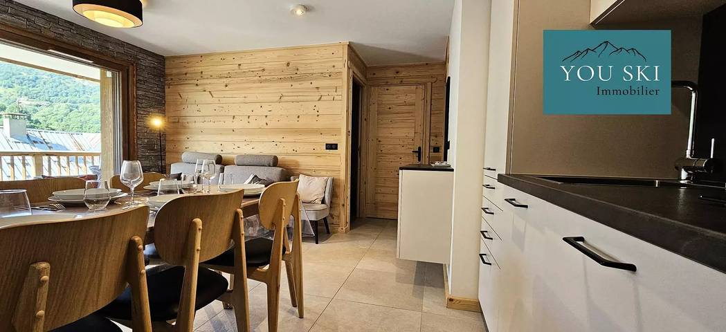 Chalet pour 6 personnes, avec vue et balcon à Saint-Sorlin-d'Arves