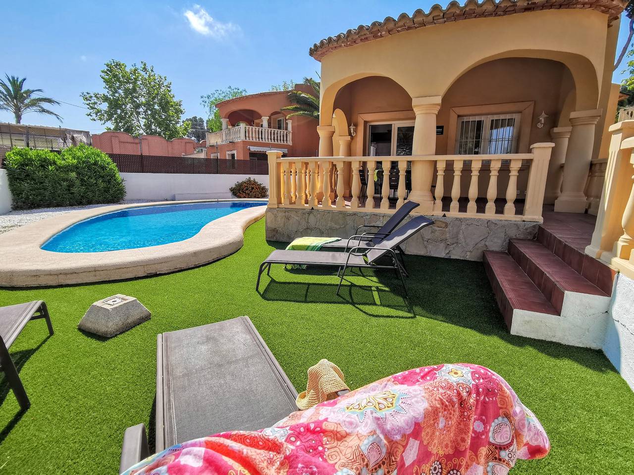 Mediterranean villa with private pool and air conditioning near El Arenal in El Tossalet, Jávea