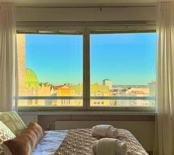 Ferienwohnung für 2 Personen, mit Ausblick in Helsinki