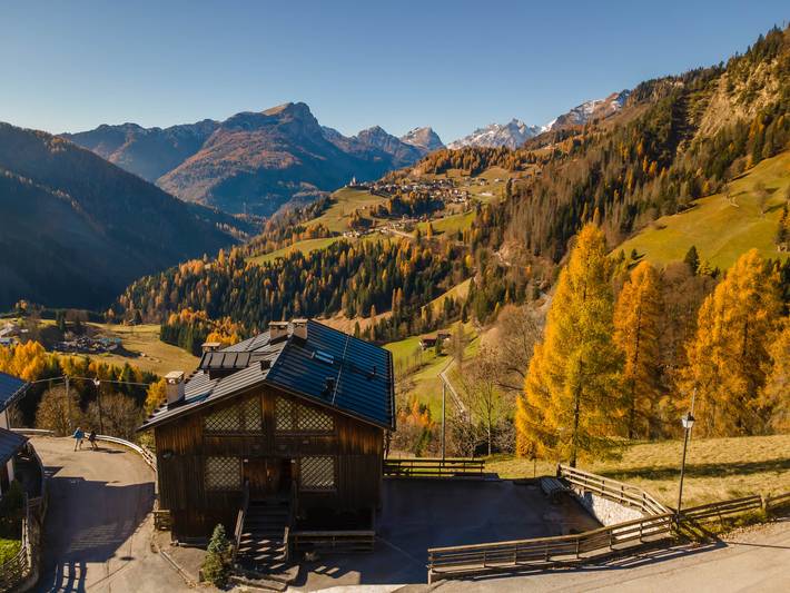 Gîte pour 6 personnes, avec balcon à Selva di Cadore