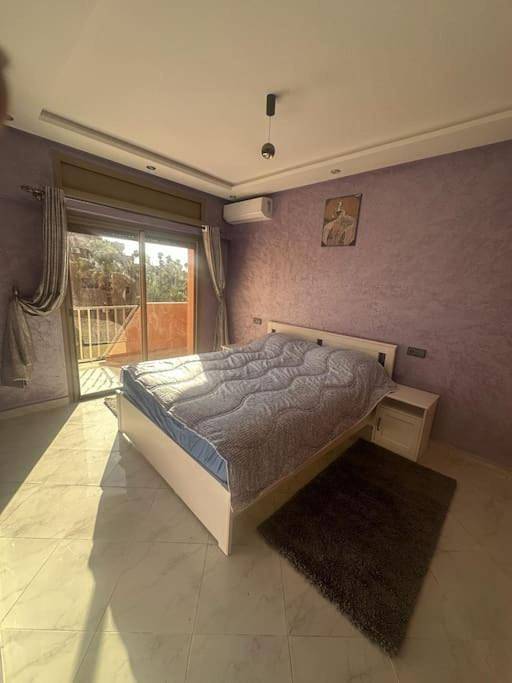 Gîte pour 5 personnes, avec balcon et vue dans Jardin Majorelle Marrakech