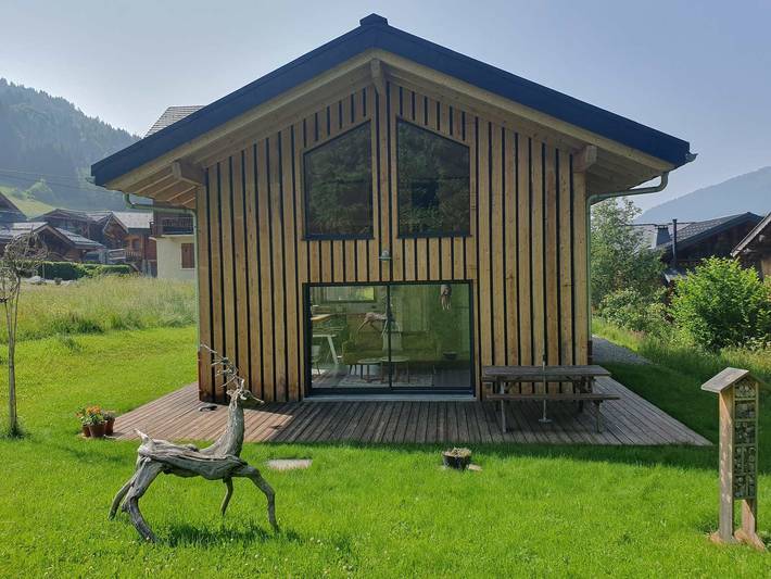 Chalet pour 4 personnes, avec balcon et jardin à Morzine
