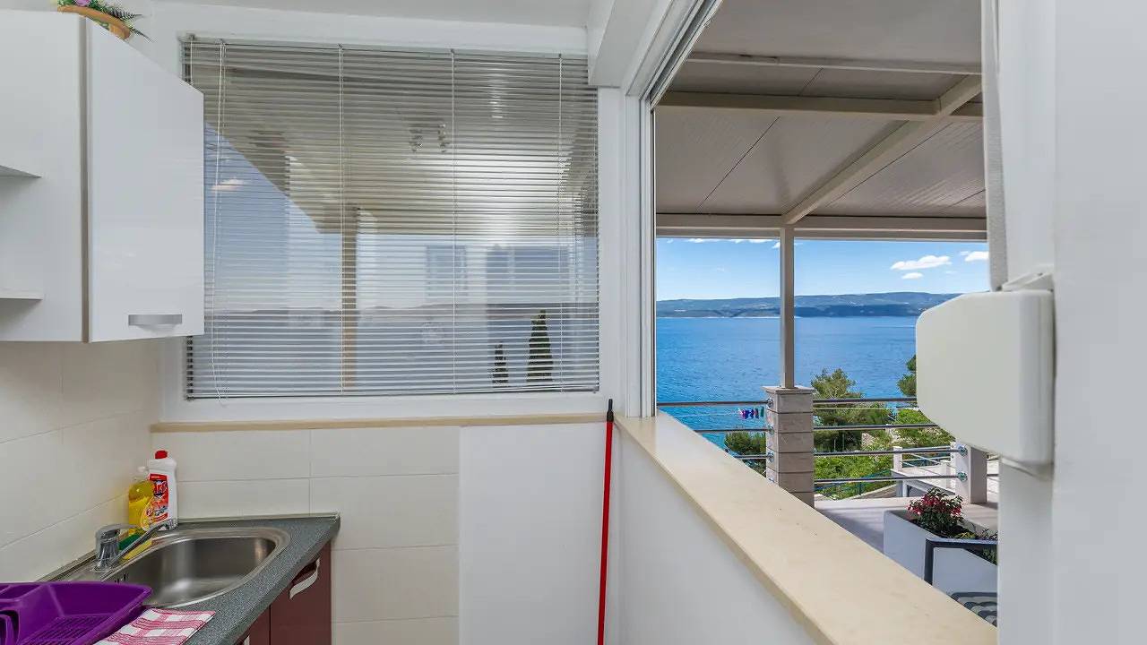 Całe studio, Studio für 2 Personen (14 m²) in Mimice in Mimice, Omiš-Riviera